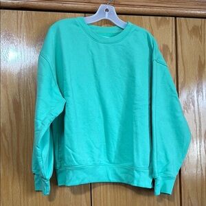 Women’s small oversized American Eagle Light Green Pullover